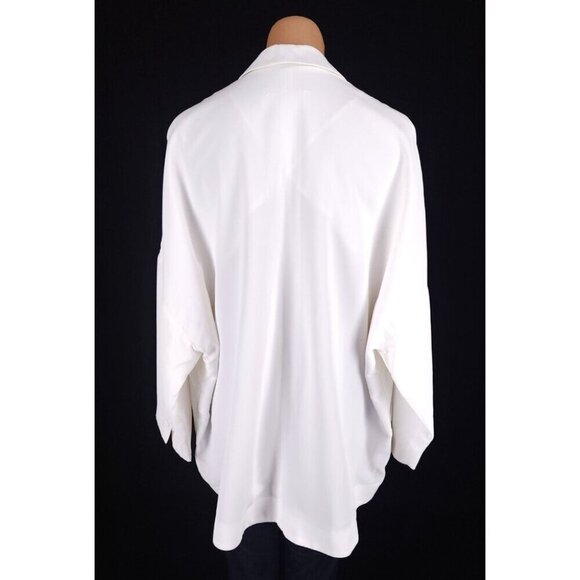 MM6 Maison Margiela Classic Blazer Size 42 US 6 White NWT $880 - Picture 7 of 14